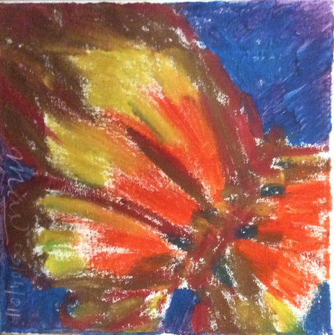 Yellow and orange butterfly - Selection Mieux Être